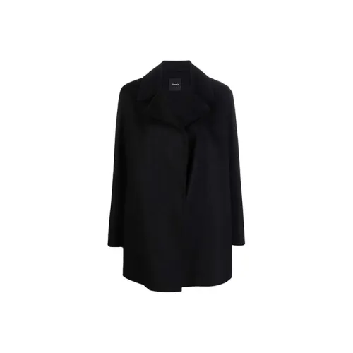Theory Черное Женское Пальто