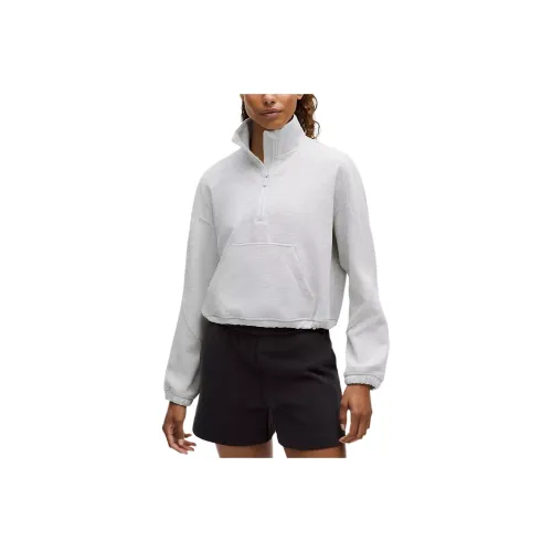 lululemon Softstreme Куртки и Пальто Женские Серый Белый