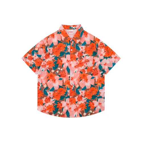 BEAR UNION Женские рубашки красного цвета