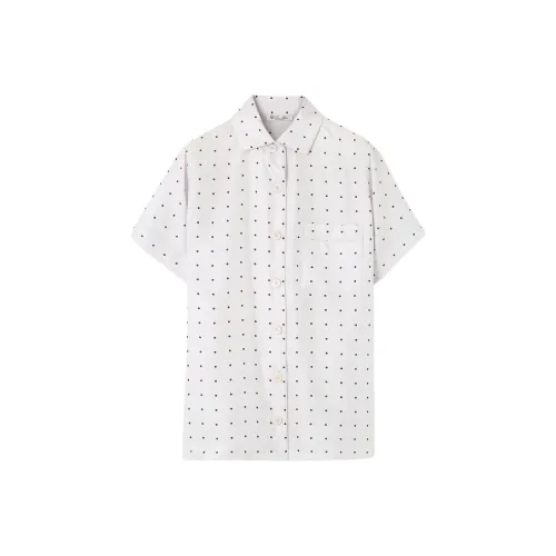 Loro Piana SS25 Angelina Рубашка Женская Фиолетовая