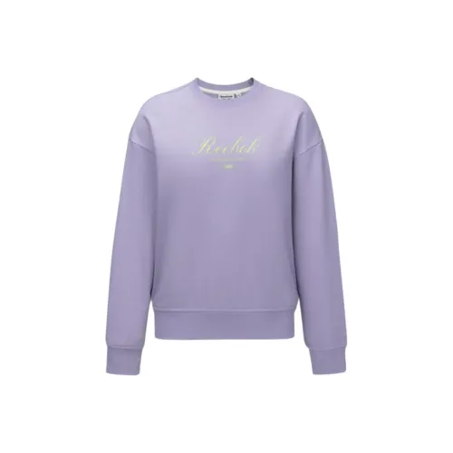 Reebok совместный свитшот женский светло-фиолетовый