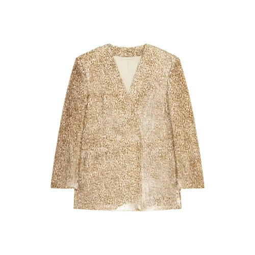 Givenchy Бизнес-костюм пальто женское золотое