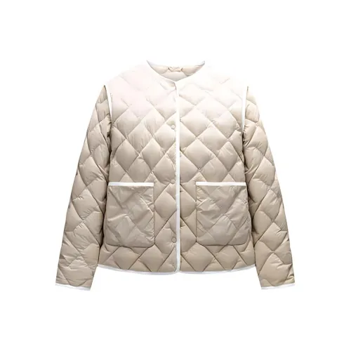 CHAOJIANTA Пуховик Женский Earth Серый Однотонный