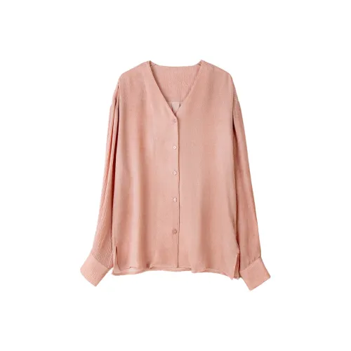 ZHEXI Розовые Женские Рубашки