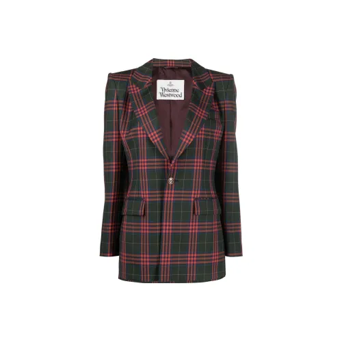 Vivienne Westwood FW22 Бизнес-костюм Пальто Женское Красное