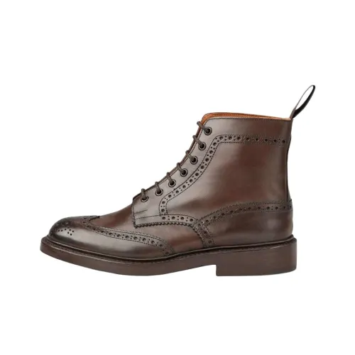 Tricker's Stow Ботильоны Мужские Кофейного цвета