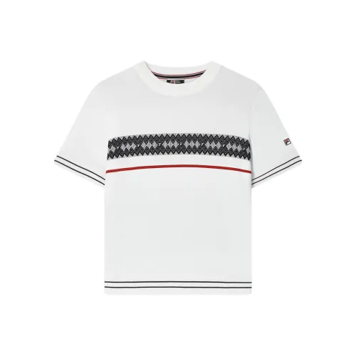 FILA Паровой белый Женские Трикотаж