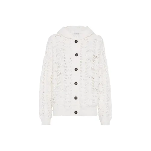 BRUNELLO CUCINELLI SS25 Трикотаж Женский Белый