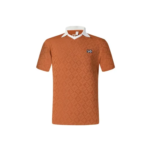 FILA Pineapple Brown Men's Polo