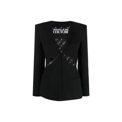 VERSACE JEANS COUTURE Черный Женские Офисные Костюмы