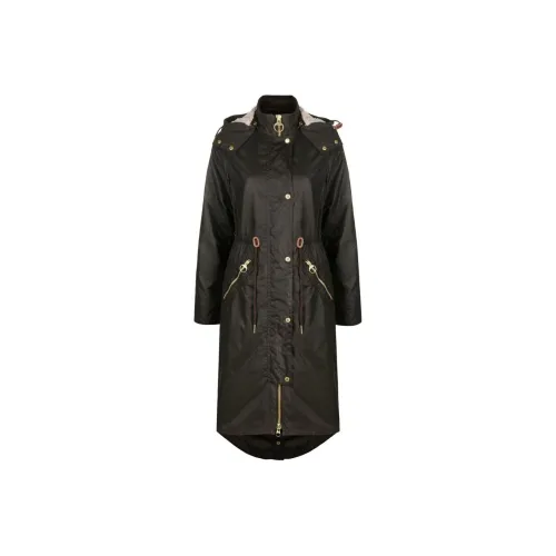 Barbour Черное Женское Пальто