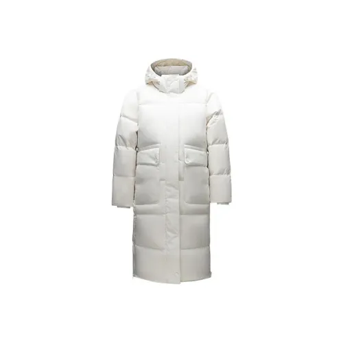 ANTA Variety Тренировки Коллекция Пуховик Женские Айвори Белый