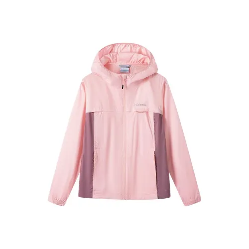 Columbia совместный бренд SS25 Куртка Женская Розовый Фиолетовый