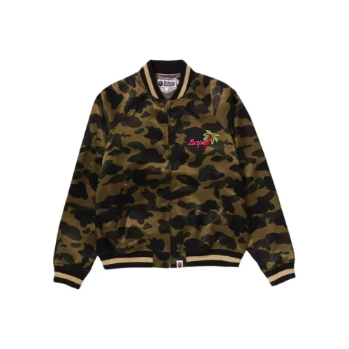 BAPE BLACK Зеленый Grx Женские Куртки