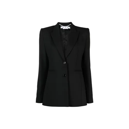 Off Белый черный Женские офисные костюмы