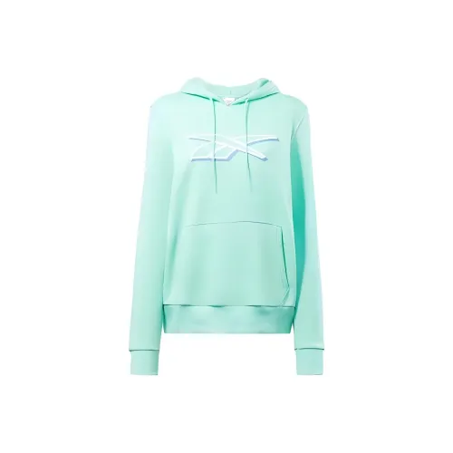 Reebok Свитшот Женский Мятно-Зеленый