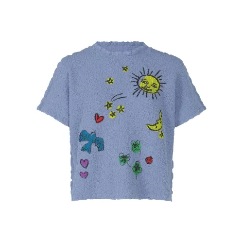 ISSEY MIYAKE SS25 Трикотаж Женский Саксонский Синий