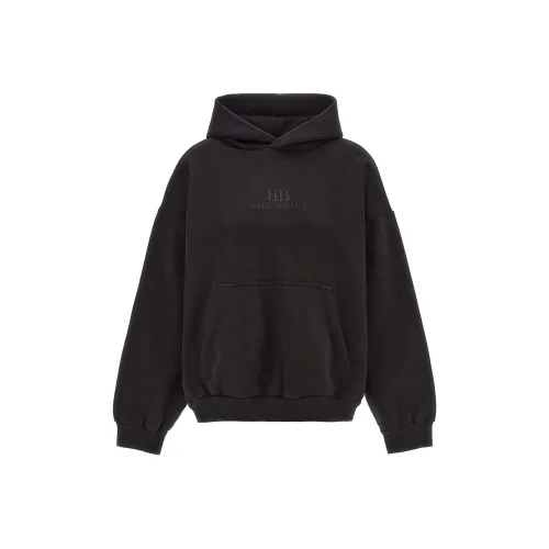 Balenciaga Свитшот стандартный крой женский черный