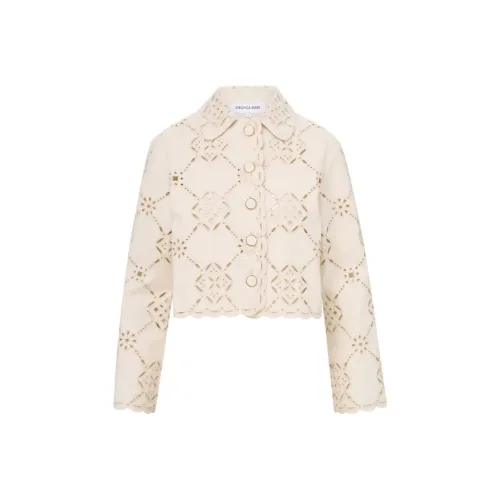 Veronica Beard Куртки и Пальто Женские Белые