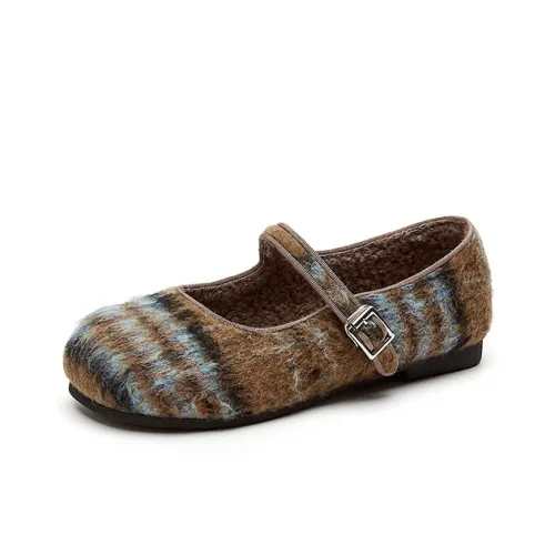 DAPHNE Плоская подошва Туфли Мэри Джейн Женские