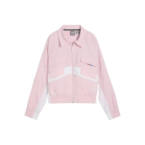 PUMA BMW Motorsport Куртки и Пальто Женские Розовый Фиолетовый Красный