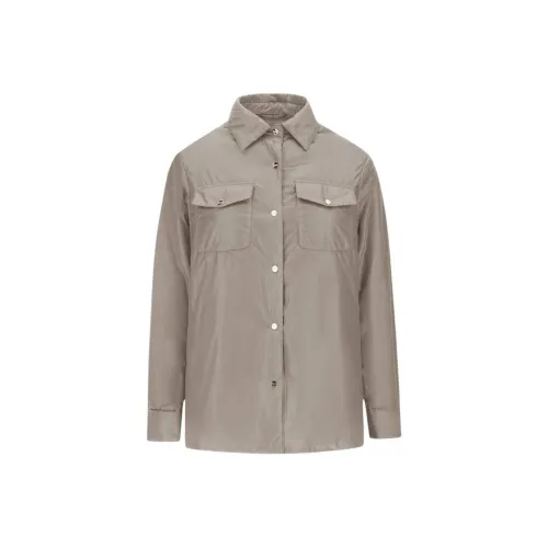 HERNO Куртки Пальто Женские Светло-Коричневый