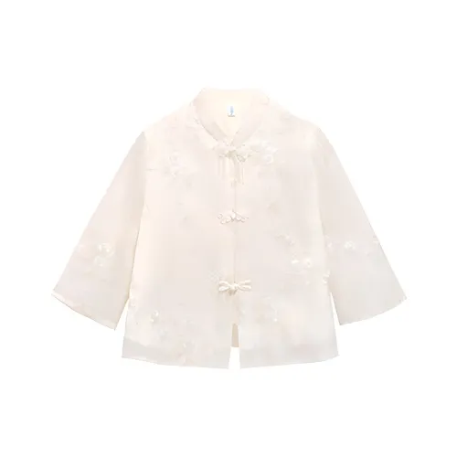 SYEEE WITH U Рубашка Женская Абрикос