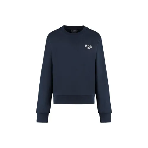 A.P.C Синий Женские Свитшоты