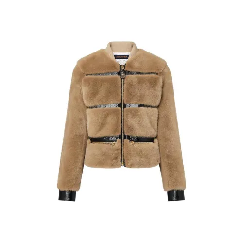 LOUIS VUITTON Куртки и пальто Женские Коричневый