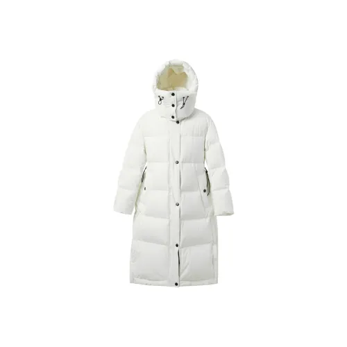 3COLOUR Пуховик Женский Cloud Белый