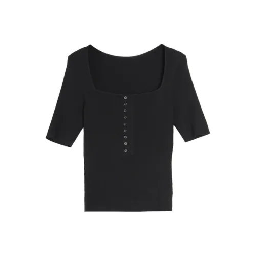 SETIROM Черный Женский Трикотаж