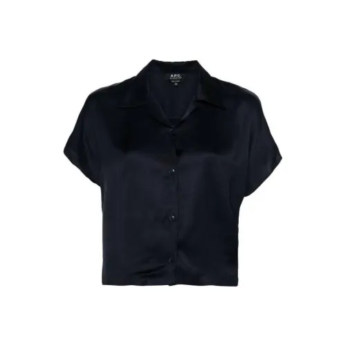 A.P.C Синие Женские Рубашки