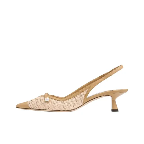 Jimmy Choo Amita Высокие каблуки Бежевый Женские