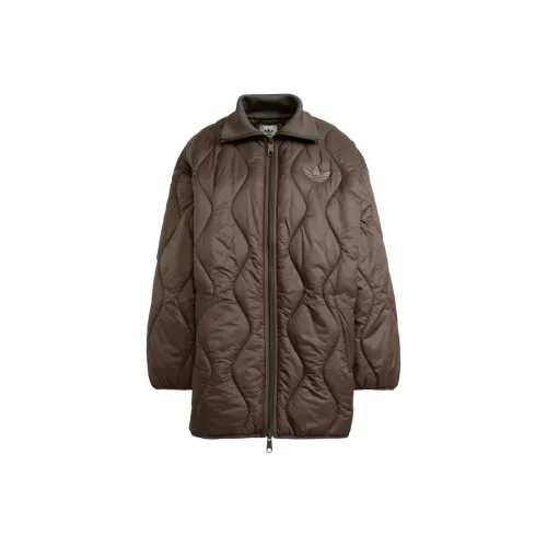 Adidas Originals Куртка Женская Темная Тень Оливковая