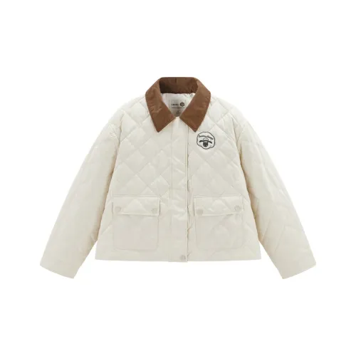 LEDIN Пуховик Женские Зимний Белый