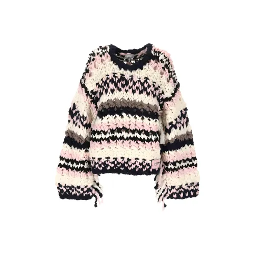 GANNI SS25 Трикотаж Женский Многоцветный