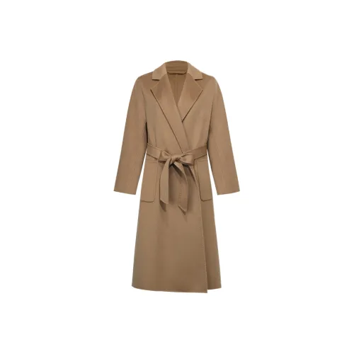 GOELIA Длинное пальто с длинными рукавами женское