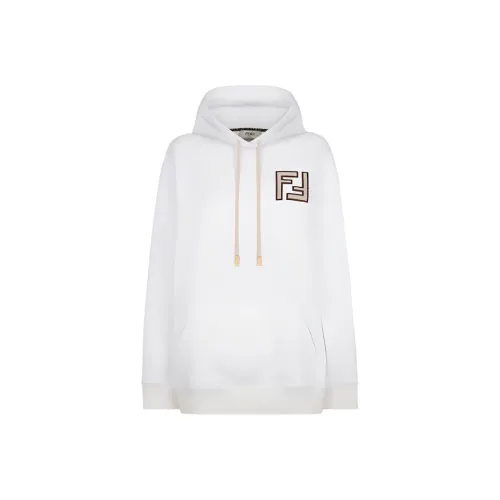 FENDI SS24 Свитшот Женский Белый