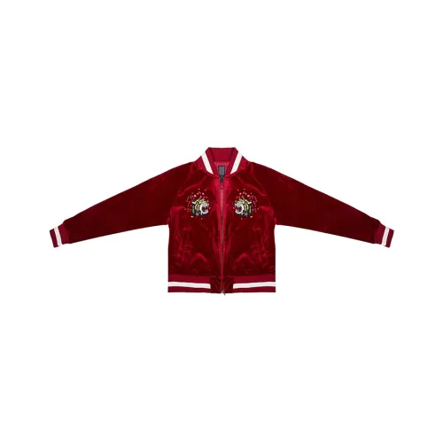 Onitsuka Tiger Темно-красные Женские Куртки