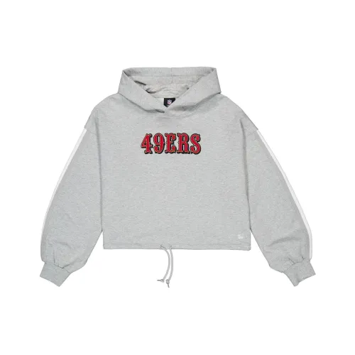 New Era SS24 San Francisco 49ers Толстовка Женская Серого цвета