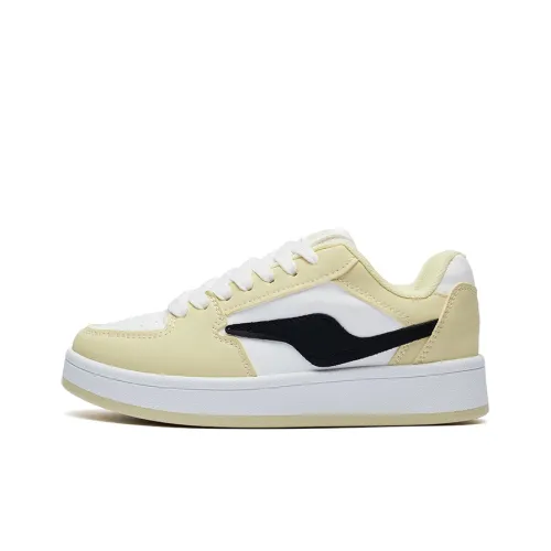Cat Seven Seeks Slip-resistant Abrasion-resistant Low Top Скейтборд Кроссовки Женские Светло-желтые