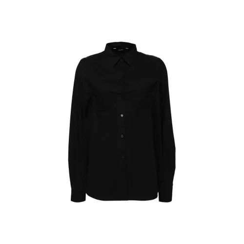 PushBUTTON Черные Женские Рубашки