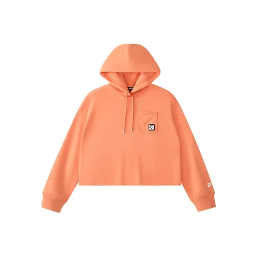 FILA FUSION Толстовка Женская Осенний Оранжевый