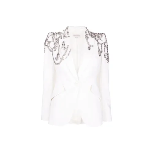 Alexander McQueen Белый Женские Офисные Костюмы