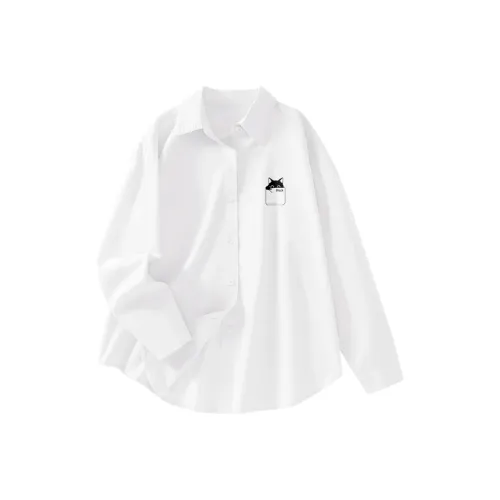 Хлопковые унисекс рубашки