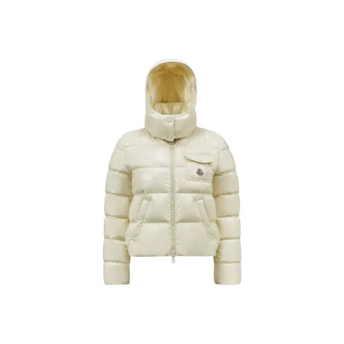 Moncler Andro Series Светло-желтые Женские Пуховики