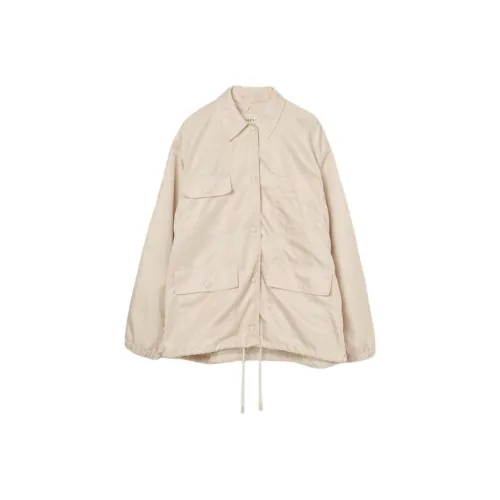 carven SS25 Куртки Пальто Женские Шампанское