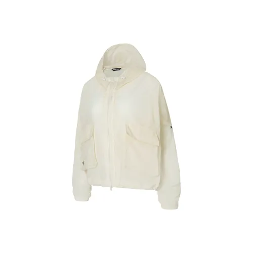 XEXYMIX Куртка Женская Молочный Белый