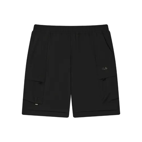 FILA Глубокий Черный BK Мужские Карго Шорты