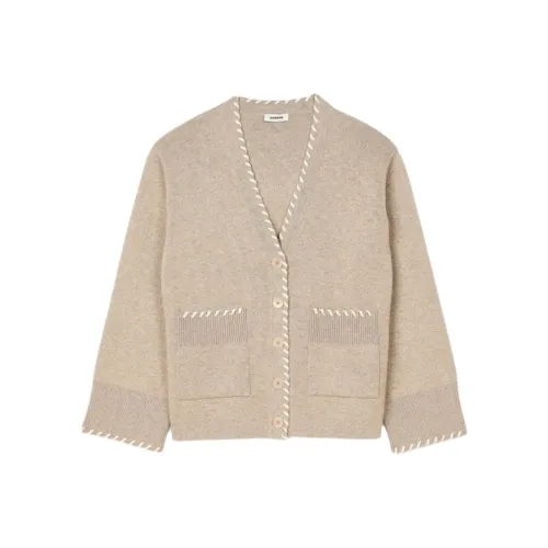 Sandro Трикотаж Женский Бежевый Желтый